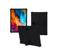 Case for TCL NXTPAPER 14 Tablet 14.3inch 2026 New,WUNIAK Shock Proof Lightweight Stand Rubber Shell Protective Cover,Kids Friendly Soft Silicone Adjustable Stand Cover,Black