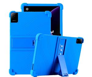 Case for TCL TAB 10 Gen 4 Android Tablet 10.1 Inch (Model 8483A),Soft Silicone Shockproof Kids Friendly with Kickstand Cover for TCL TAB 10 Gen 4 Tablet Model 8483A-8483A1 10.1 inch (Blue)