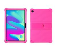 Case for TCL Tab 10L 10.1'' 8491X Tablet Case, Kids Friendly Soft Silicone Adjustable Stand Cover for TCL Tab 10L 10.1'' 2022 (Rose)