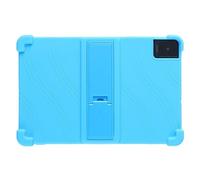 Case for TCL TAB 10L Gen 2 8492A, TCL TAB 10L Gen 3 8193A, TCL TAB 10L LTE Gen 3 8194A 10.1 inch Tablet with PC Kickstand, Soft Silicone, Washable, Thickened Corner Shockproof Case, Skyblue
