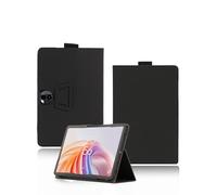 Case for TCL Tab 11 Gen 2 Tablet 11 Inch, yystao PU Leather Protective Case Compatible with TCL Tab 11 Gen 2 - Wrist Strap, Skin Textured Full Wrap Design, Black