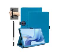 Case for TCL TAB A1 Plus Android 16 12.2 inch Tablet - Shockproof with Pen Slot,daunke Waterproof,Anti-Scratch,with Hand Strap,Multi-Angle Stand,Slim Durable,Peacock Blue