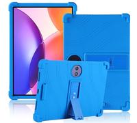 Case for TCL TAB A1 Plus,NOUKAJU Tablet Protection Case,Adjustable Bracket,Soft Silicone,Silicone Protection Cover for TCL TAB A1 Plus Tablet 12.2inch(Blue)
