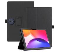 Case for TCL TAB A1 Plus,NOUKAJU Tablet Protection Cover,Folding Stand with Pencil Holder and Wrist Strap,Drop-Resistant,Protection Case for TCL TAB A1 Plus Tablet 12.2inch(Black)