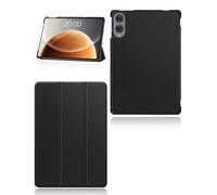 Case for TECLAST 2025 Newest Tablet 13.4 Inch, T65 Android 16 Tablet, yystao Slim Stand Tri-Fold Hard Protective Case Cover Compatible with Teclast T65, Shockproof & Dustproof, Black