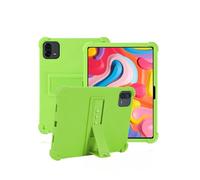 Case for TECLAST ArtPad Air 11 Inch Tablet,daunke Soft Silicone Cover,with Folding Stand,Lightweight Shockproof,Anti-Scratch,All-Around Protection,Green