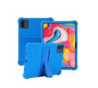 Case for TECLAST ArtPad Air 11 Inch Tablet,daunke Soft Silicone Cover,with Folding Stand,Lightweight Shockproof,Anti-Scratch,All-Around Protection,Blue