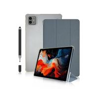 Case for Teclast ArtPad Pro 12.7 Inch Tablet,daunke Star Fragment Pattern Trifold Stand, TPU + PU Material,Waterproof,Anti-Scratch,Slim Durable,All-Around Protection,Grey