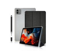 Case for Teclast ArtPad Pro 12.7 Inch Tablet,daunke Star Fragment Pattern Trifold Stand, TPU + PU Material,Waterproof,Anti-Scratch,Slim Durable,All-Around Protection,Black