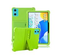 Case for TECLAST P30 10.1 Inch Tablet,daunke Soft Silicone Cover,with Folding Stand,Lightweight Shockproof,Anti-Scratch,All-Around Protection,Green