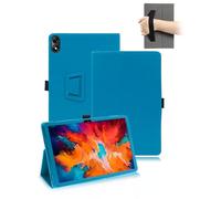 Case for Teclast P85 8 inch 2025 Newest Tablet Android 15 - PU Leather Folio Cover with Folding Stand,toergy Hand Strap & Pencil Holder, Azure