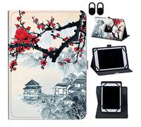 Case for TECLAST T40S Tablet 10.4 Inch,360 Degree Rotating Case Protective Cover with Kickstand and with Magnetic Closure,for TECLAST T40S Tablet 10.4 Inch,Watercolor Sakura