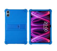 Case for Teclast T60 Plus, OSCAL Pad 100, Blackview MEGA 2 Wifi 12 inch Tablet with PC Kickstand, Soft Silicone, Washable, Thickened Corner Shockproof Case, Blue