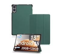 Case for TECLAST T65 13.4 inch 2025 Newest Tablet,toergy Slim Stand Tri-Fold Hard Protective Case Cover,Waterproof,Shockproof & Dustproof,Green