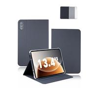 Case for TECLAST T65 Tablet 13.4 Inch, yystao PU Protective Cover Compatible with TECLAST 2025 Newest Tablet 13.4 Inch, Black-Blue