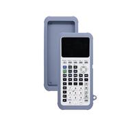 Case for Texas Instruments TI-84 Plus CE Color Graphing Calculator, FJIASTB Kids-Friendly Soft Silicone Protective Cover, Shockproof (Gray Purple)