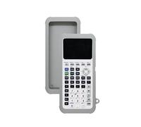 Case for Texas Instruments TI-84 Plus CE Color Graphing Calculator, FJIASTB Kids-Friendly Soft Silicone Protective Cover, Shockproof (Gray)