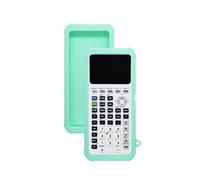 Case for Texas Instruments TI-84 Plus CE Color Graphing Calculator, FJIASTB Kids-Friendly Soft Silicone Protective Cover, Shockproof (Light Green)