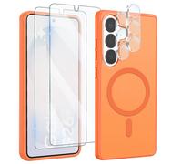 Case for the Galaxy S26 with 2 Glass Screen Protectors/2 Camera Protectors