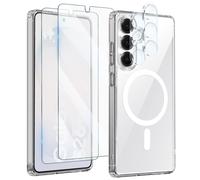 Case for the Galaxy S26 with 2 Glass Screen Protectors/2 Camera Protectors