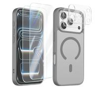 Case for the iPhone 17 Pro with 2 Glass Screen Protectors/2 Camera Protectors