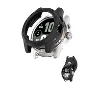Case for Ticwatch Atlas,NOUKAJU Smartwatch Cover TPU Material,Easy to Install,Drop-Proof,Soft,Protective Case for Ticwatch Atlas Smartwatch(Black)