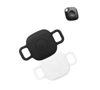 Case for Tile by Life360 Mate (2024) Bluetooth Tracker for Dog, Cat, Pets, Soft Silicone Protective Portable Scratch Shock Resistant，1 Black+1 White.