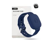 Case for Tile by Life360 Mate Key Finder, yystao Protective Silicone Watch band Compatible with Tile by Life 360 mate Tag, Durable and Anti-Lost Design (Blue)