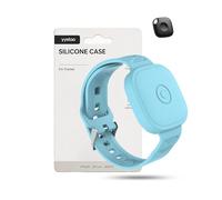 Case for Tile by Life360 Mate Key Finder, yystao Protective Silicone Watch band Compatible with Tile by Life 360 mate Tag, Durable and Anti-Lost Design (Azure)