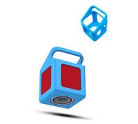 Case for Tonies Toniebox 1 Audio Player Ultra-Portable Bluetooth Speaker,daunke Soft Silicone Protective Cover,Full Protection,Blue