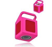 Case for Tonies Toniebox 1 Bluetooth Speaker, yystao Silicone Protective Case Cover Compatible with Toniebox 1 Wireless Musical Storybox, Shockproof, Dustproof, Durable, Magenta