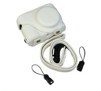 Case for TZ99 Digital Camera, PU Leather Protective Cover for Lumix Tz99/Zs99, Camera Case with Adjustable Shoulder Strap, Zs99 Base Opening Case