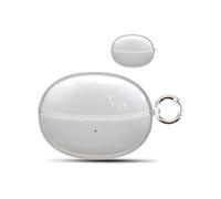Case for UGREEN HiTune S8 earbuds,with Keychain & Lanyard,daunke Soft Silicone Protective Cover,Full Protection,Transparent