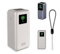 Case for UGREEN Nexode Power Bank 20000mAh 130W,NOUKAJU Silicone Protective Case,Drop-Proof,Scratch-Proof,Shock-Proof,Protective Cover for UGREEN 20000mAh 130W Power Bank(Grey)