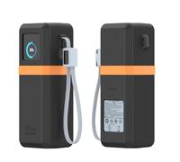 Case for UGREEN Nexode Pro 25000mAh 200W PB728 Power Bank,Silicone Case Protective Sleeve,Anti-slip Cover Shockproof Full Coverage，black