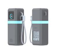 Case for UGREEN Nexode Pro 25000mAh 200W PB728 Power Bank,Silicone Case Protective Sleeve,Anti-slip Cover Shockproof Full Coverage，gray