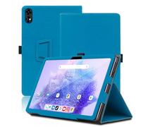 Case for UMIDIGI Active T1, 11 inch, UMIDIGI Active T1 Tablet Case, Folding Stand Protective Cover with Pencil Holder and Wrist Strap, Full Protection. (Light Blue)