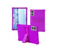 Case for UMIDIGI G1 Tab 2025 10.1inch Tablet，WUNIAK Shock Proof Lightweight Stand Rubber Shell Protective Cover,Kids Friendly Soft Silicone Adjustable Stand Cover,Purple