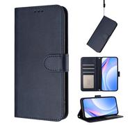 Case for UMIDIGI G100X 5G / G9X / Note 100X 5G, PU Leather Wallet Flip Case Cover with RFID Blocking Card Slots Stand View Magnetic Protective Cover, Blue