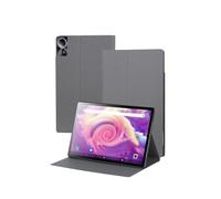 Case for Urao 140L 14 inch Android 15 Tablet,PU Leather Stand Cover Ultra Lightweight Slim Shell Stand Cover,Grey