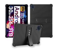 Case for Urao 140L 14 inch, Soft Silicone Protector Cover, Kids Friendly,Adjustable Stand Tablet Cover,4 Corners Thicken Shockproof, Black