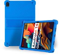 Case for Urao C107 10.1inch Android 14 Tablet,Adjustable Bracket,Soft Silicone Protective Cover with Adjustable Stand, Lightweight and Kid-Friendly(Blue)