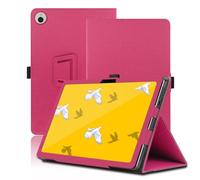 Case for Wacom MovinkPad 11 11.45 inch, Wacom MovinkPad 11 Tablet Case, Folding Stand Protective Cover with Pencil Holder and Wrist Strap, Full Protection. (Red)