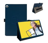 Case for Wacom MovinkPad 11 11-Inch Tablet,Shockproof PU Leather Cover with Hand Strap, Two-Fold Stand,Compatible with MovinkPad 11 11" Android Tablet (Dark Blue)