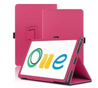 Case for Wacom One 13 Touch 13.3 inch, Wacom One 13 Touch Tablet Case, Folding Stand Protective Cover with Pencil Holder and Wrist Strap, Full Protection. (Red)