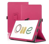 Case for Wacom One 14 14 inch, Wacom One 14 Tablet Case, Folding Stand Protective Cover with Pencil Holder and Wrist Strap, Full Protection. (Red)