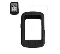 Case for Wahoo ELEMNT Bolt V1 GPS Cycling/Bike Computer, FJIASTB Kids-Friendly Soft Silicone Protective Cover with Soft Screen Protector, Shockproof, Waterproof (Black)