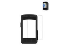 Case for Wahoo ELEMNT Bolt V3 GPS Cycling/Bike Computer, WUNIAK Soft Silicone Protective Portable Scratch Shock Resistant Shell Case with Screen Protector for Wahoo ELEMNT Bolt V3，Black