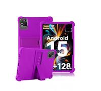 Case for Whitedeer G13 10 Inch,daunke Soft Silicone Cover,with Folding Stand,Lightweight Shockproof,Anti-Scratch,All-Around Protection,Purple