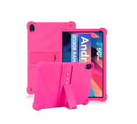Case for Whitedeer WHEC107BK 10 Inch Tablet,daunke Soft Silicone Cover,with Folding Stand,Lightweight Shockproof,Anti-Scratch,All-Around Protection,Rose